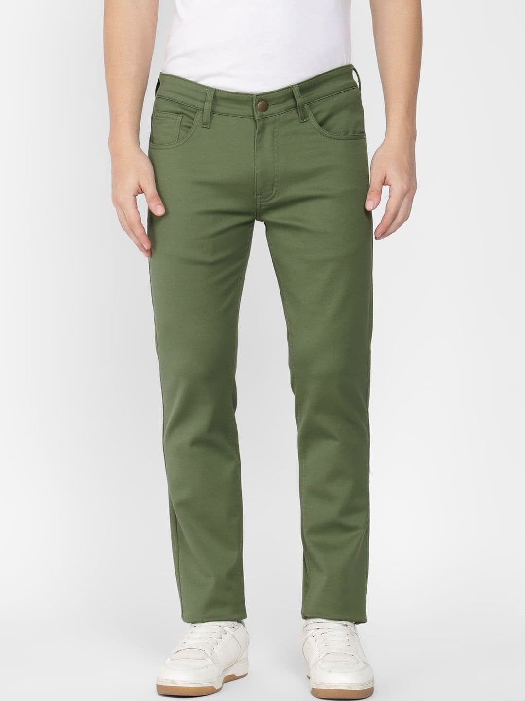 Allen Cooper Men Slim Fit Mid-Rise Stretchable Jeans - view 1