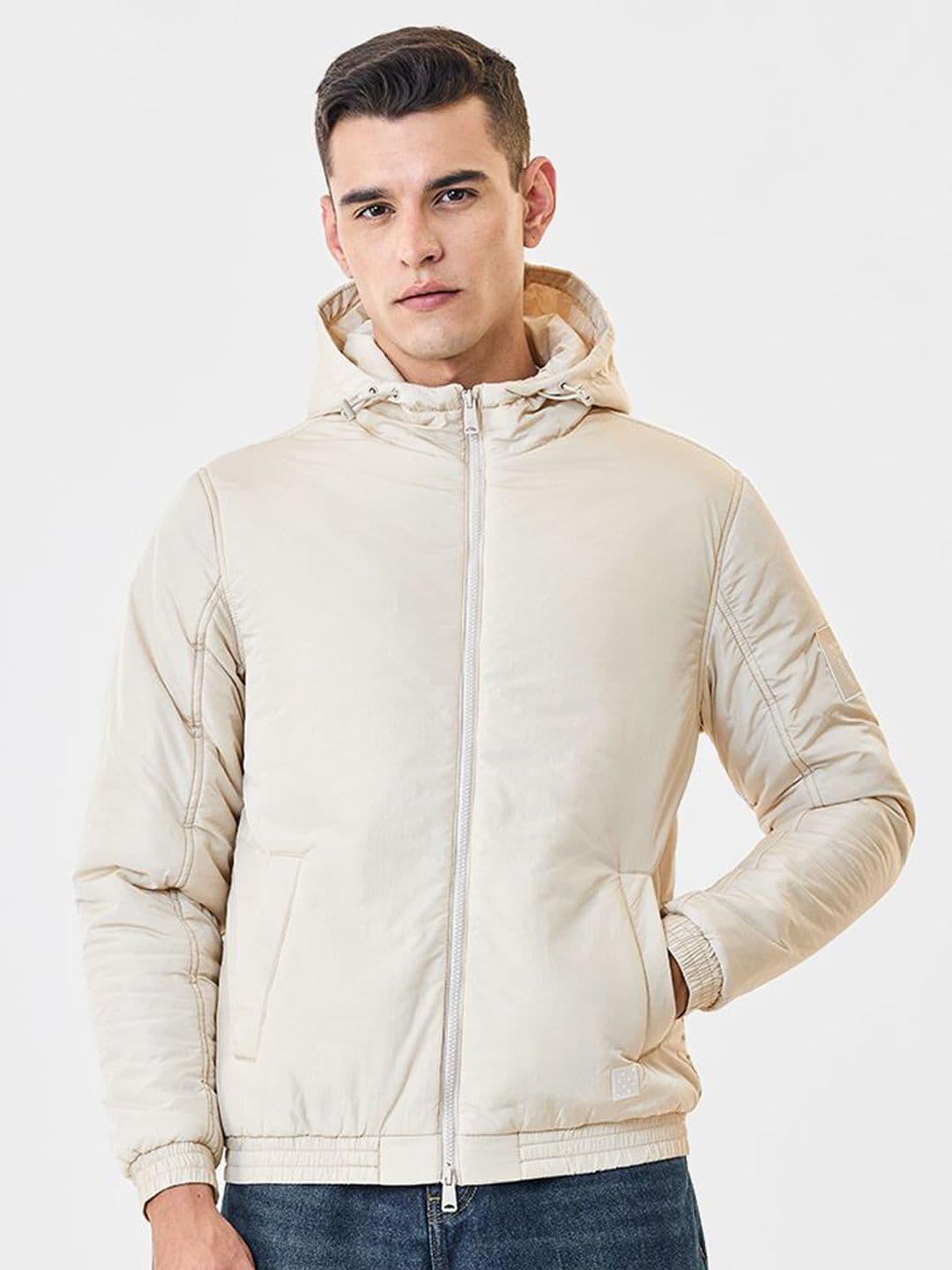 Snitch Men Hooded Long Sleeves Lightweight Padded Jacket - view 1