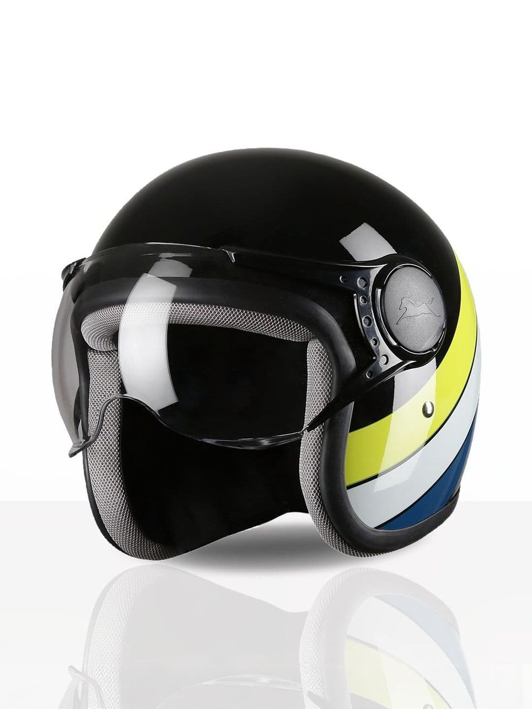 TVS Unisex Cruisetown Open Face Lightweight Helmet DOT & ISI Certified - view 1