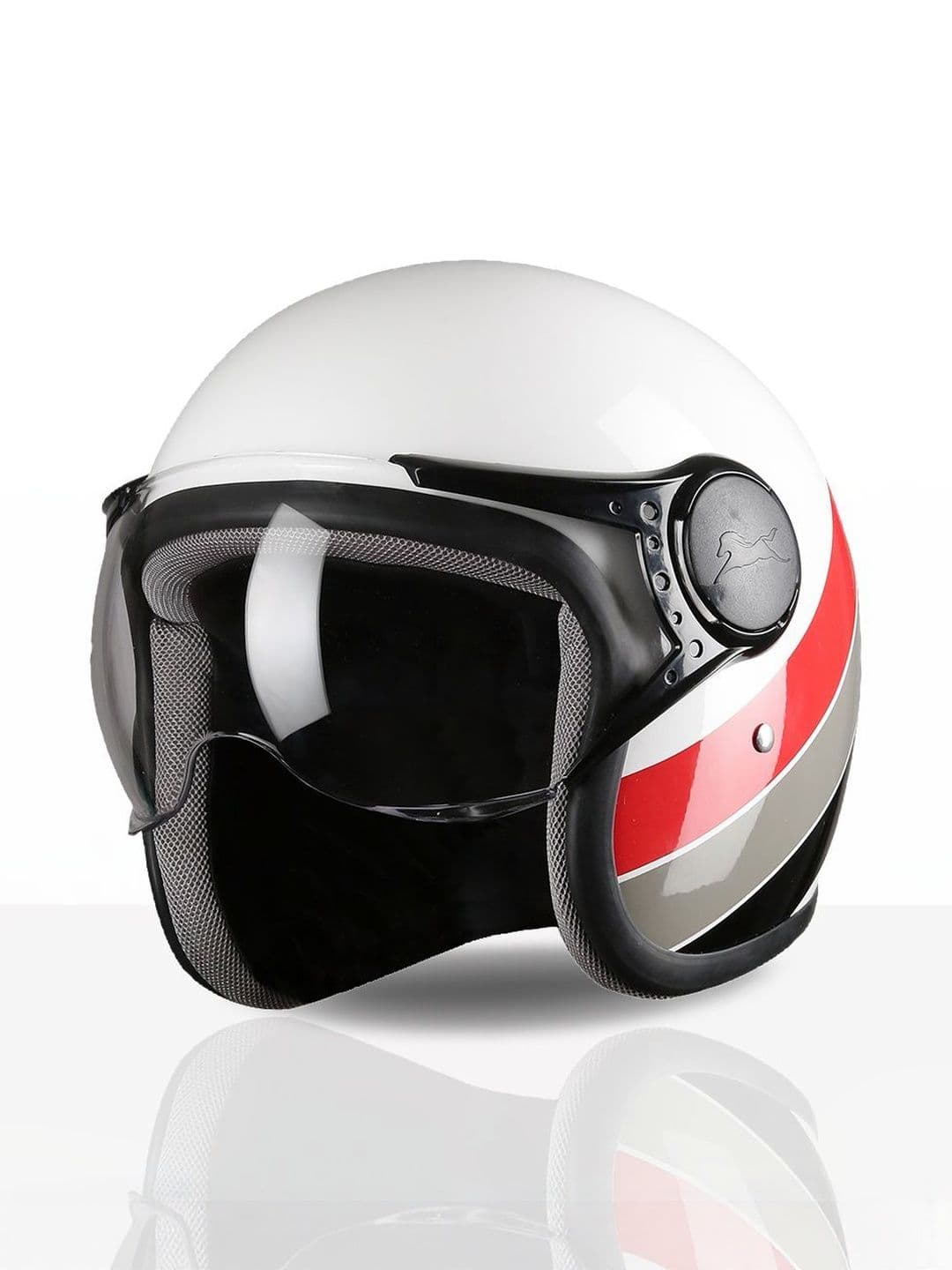 TVS Unisex Cruisetown Open Face Lightweight Helmet DOT & ISI Certified - view 1