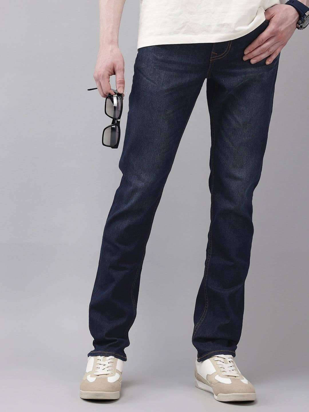 U.S. Polo Assn. Denim Co. Men Brandon Slim Tapered Fit Stretchable Jeans - view 1
