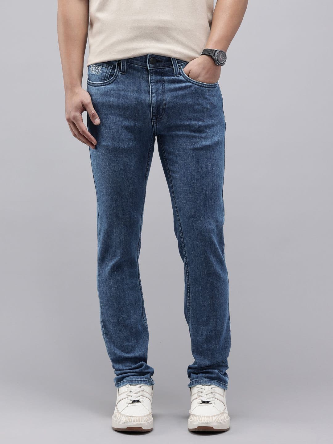 U.S. Polo Assn. Denim Co. Men Regallo Skinny Fit Stretchable Jeans - view 1