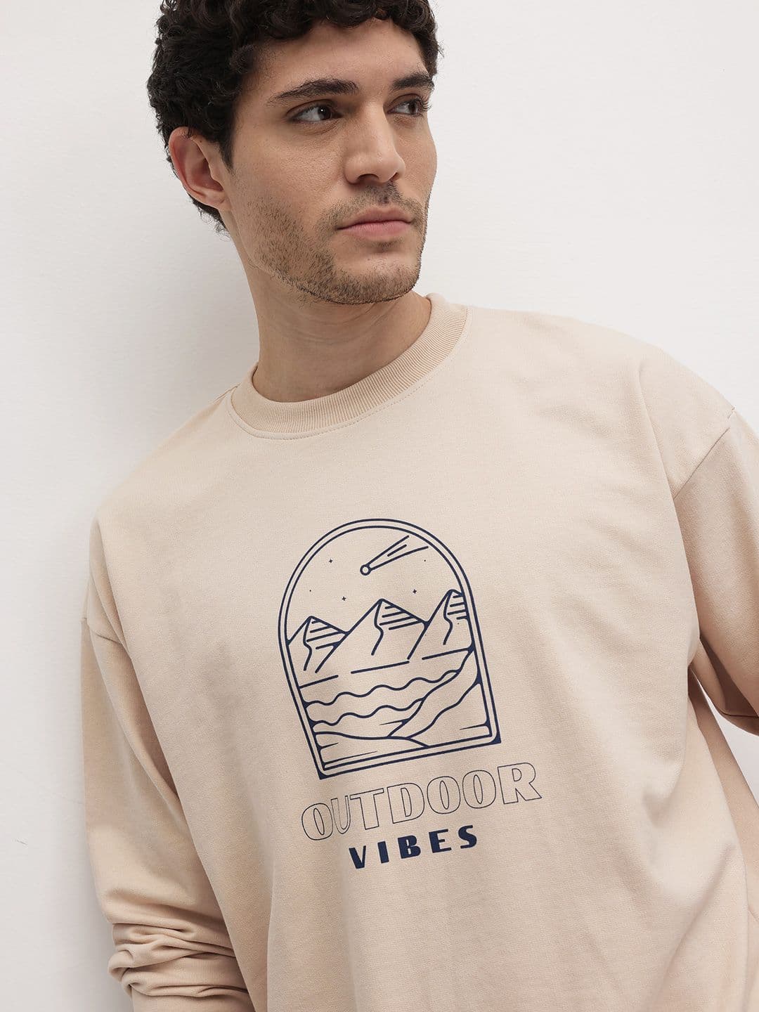 The Roadster Life Co. Graphic Printed Sweatshirt - view 1