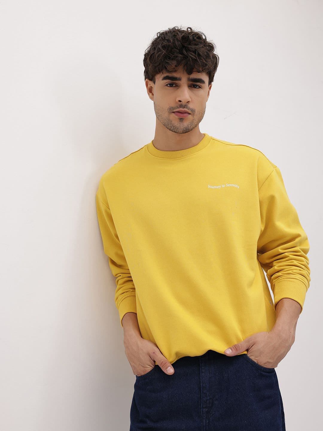 The Roadster Life Co. Typography Detail Relaxed Fit Sweatshirt - view 1