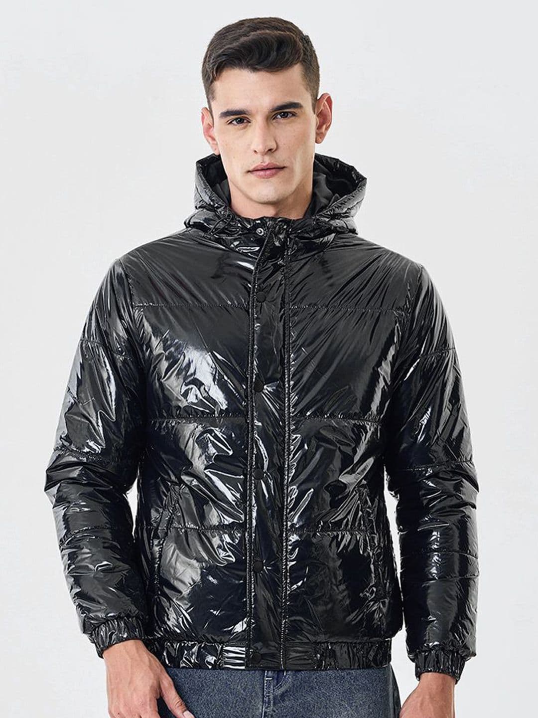 Snitch Black Plain Jacket - view 1