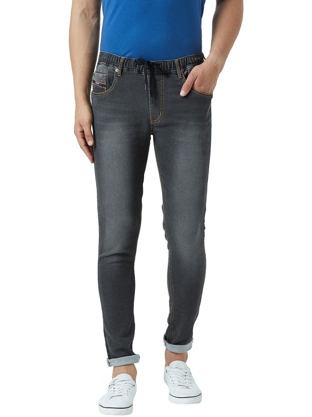 PERF Men Jean Regular Fit Mid-Rise Light Fade Jeans - view 1