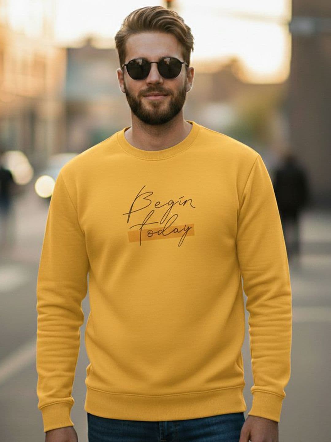 MACK JONNEY Men Printed Sweatshirt - view 1