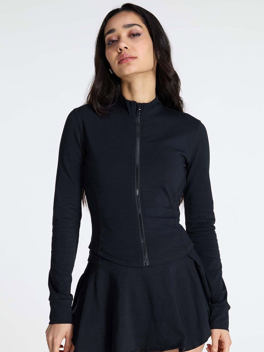 CAVA Women Black Cotton Recovery Jacket - view 1