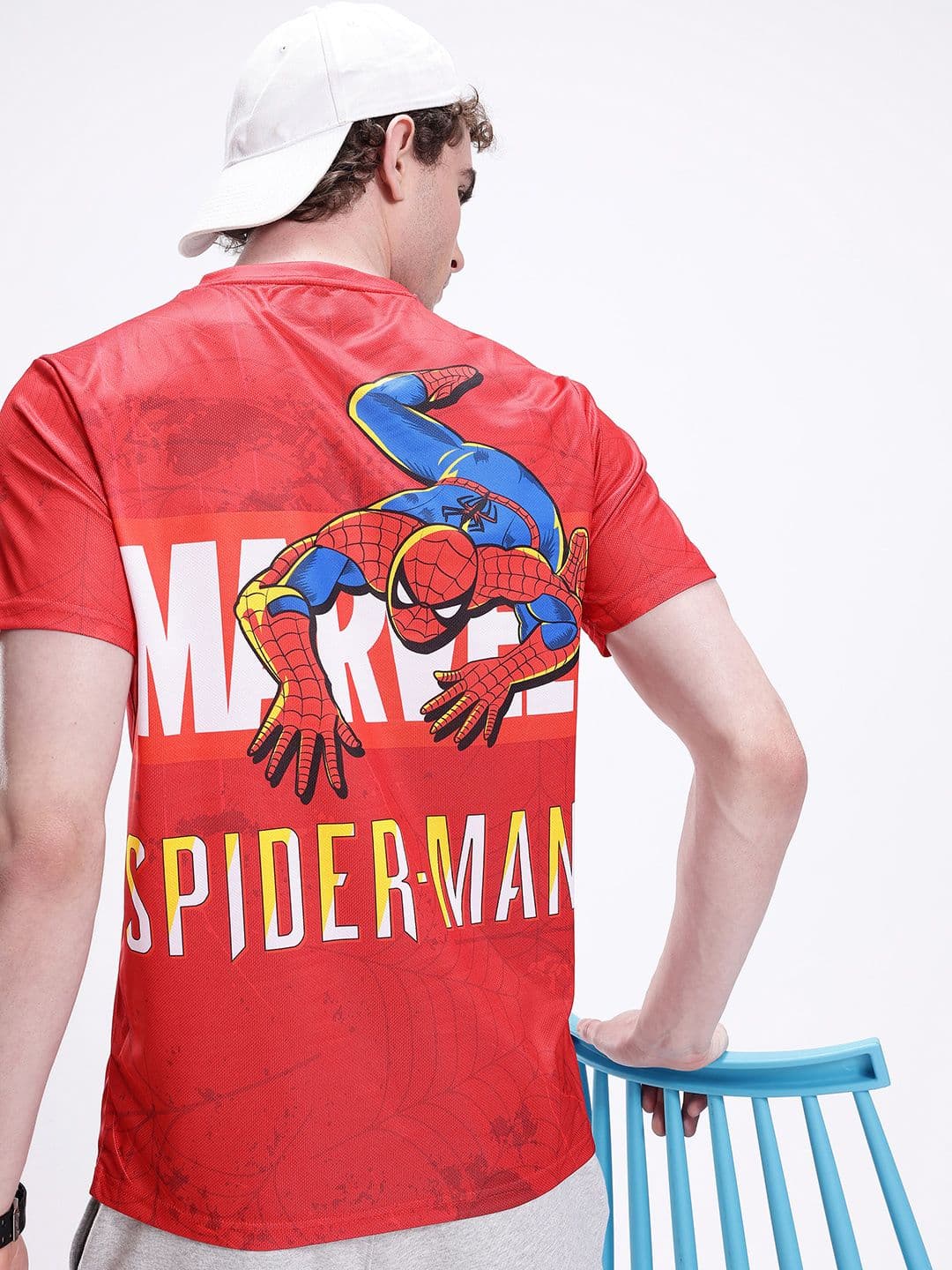 Kook N Keech Spiderman Graphic Printed T-shirt - view 1