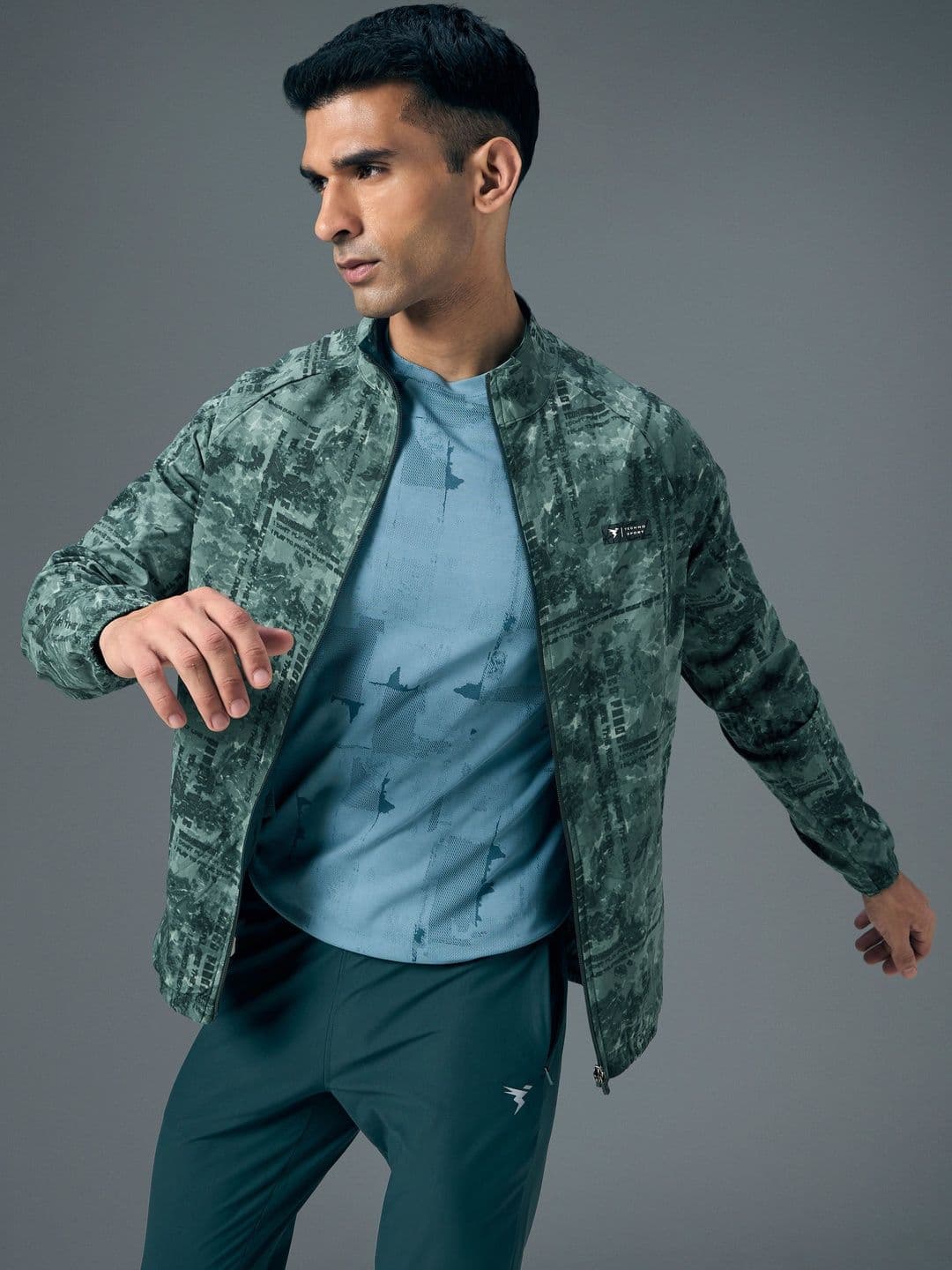 Technosport Men Lightweight Training or Gym Sporty Jacket - view 1