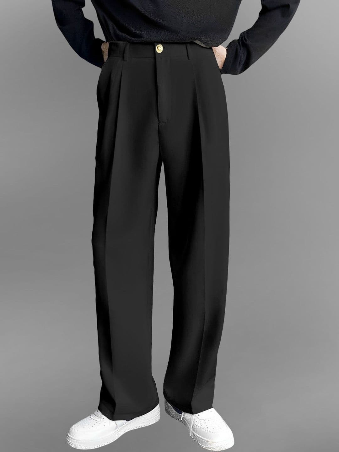 Moda Rapido Men Relaxed Loose Fit Formal Trouser - view 1
