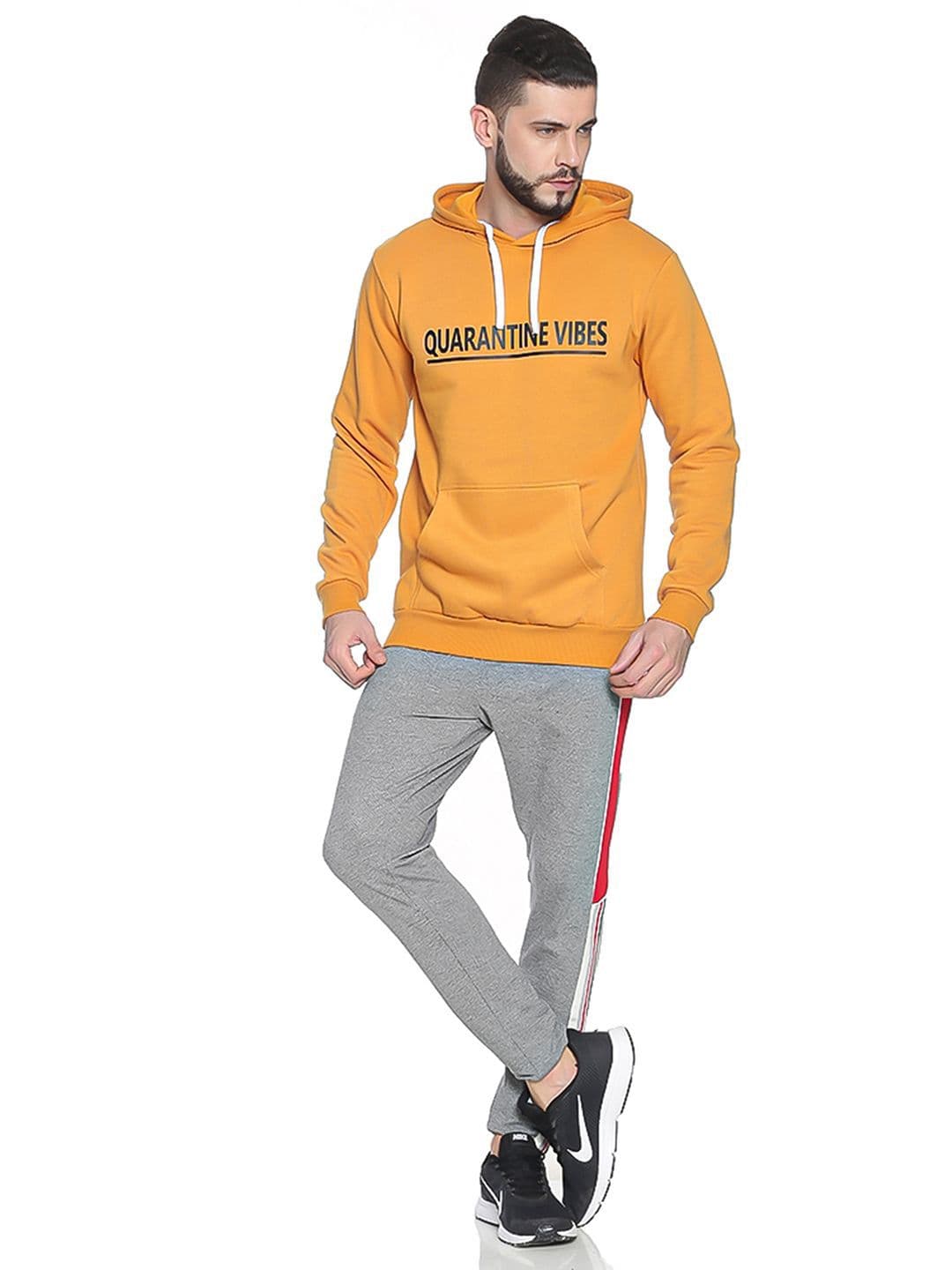 CAHOOT Men Printed Hooded Sweatshirt - view 1