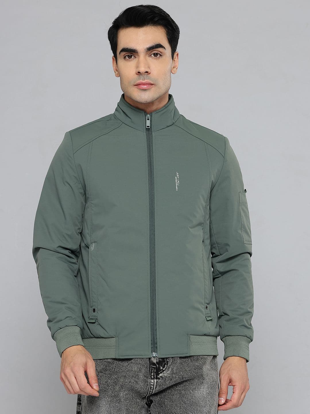 Fort Collins Mock Collar Bomber Jacket - view 1