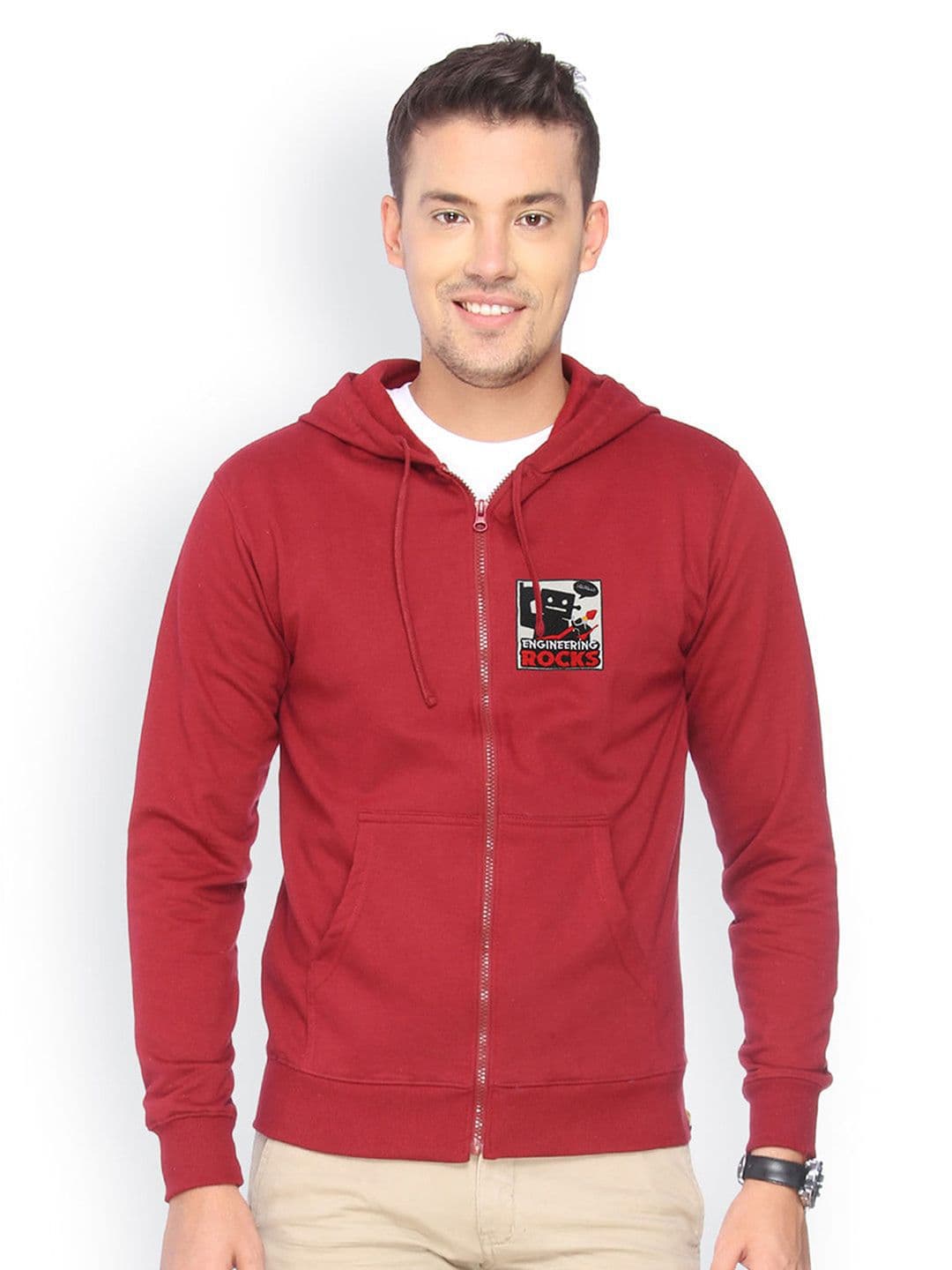 CAHOOT Men Printed Hooded Sweatshirt - view 1
