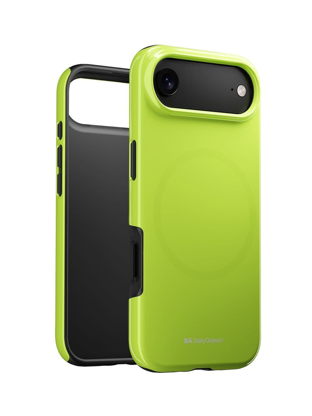 DailyObjects Lime Enamel Bumper MagSafe iPhone 17 Air Case - view 1