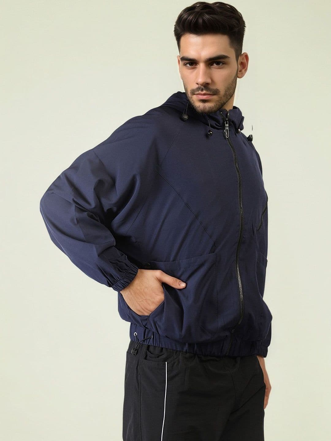 The Roadster Lifestyle Co Hooded Windcheater Jacket - view 1