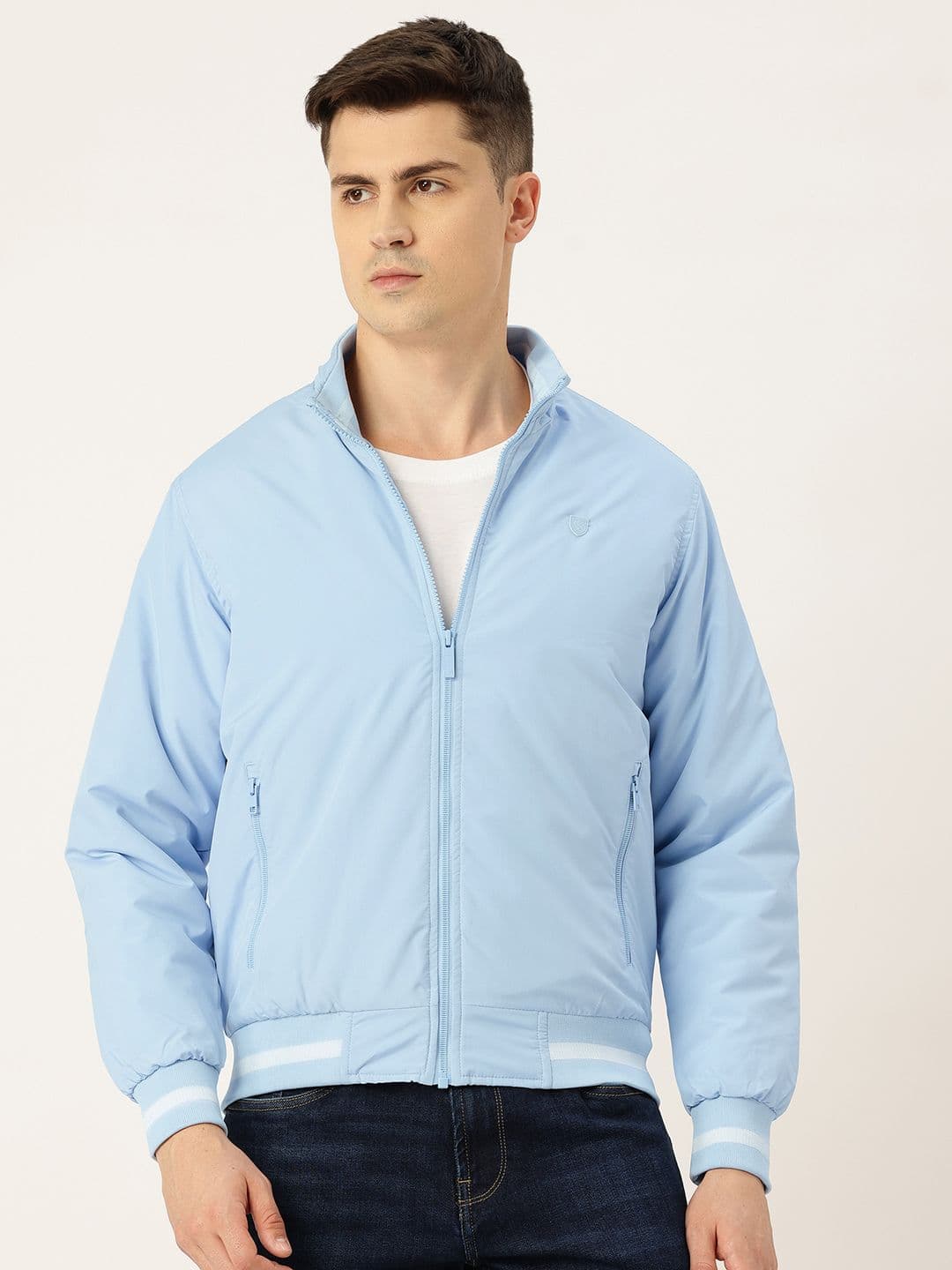 Monte Carlo Striped Detail Bomber Jacket - view 1