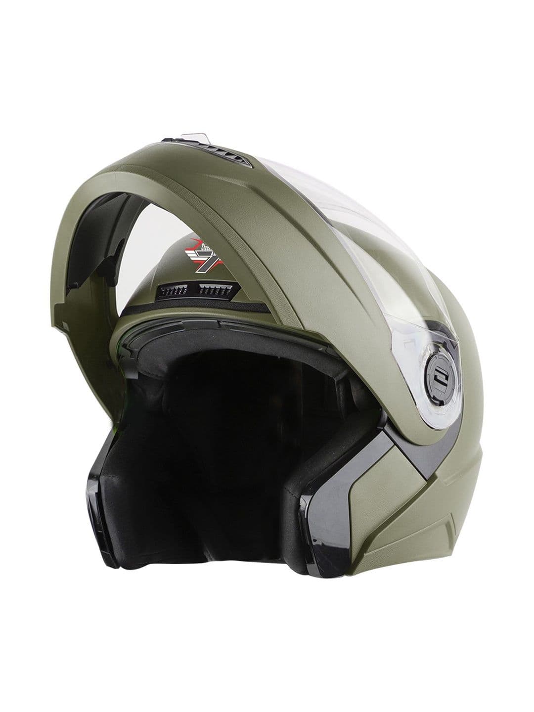 Steelbird SBA 7 Dashing Flip-Up ISI Certified Scratch-Resistant Motorbike Helmet - view 1