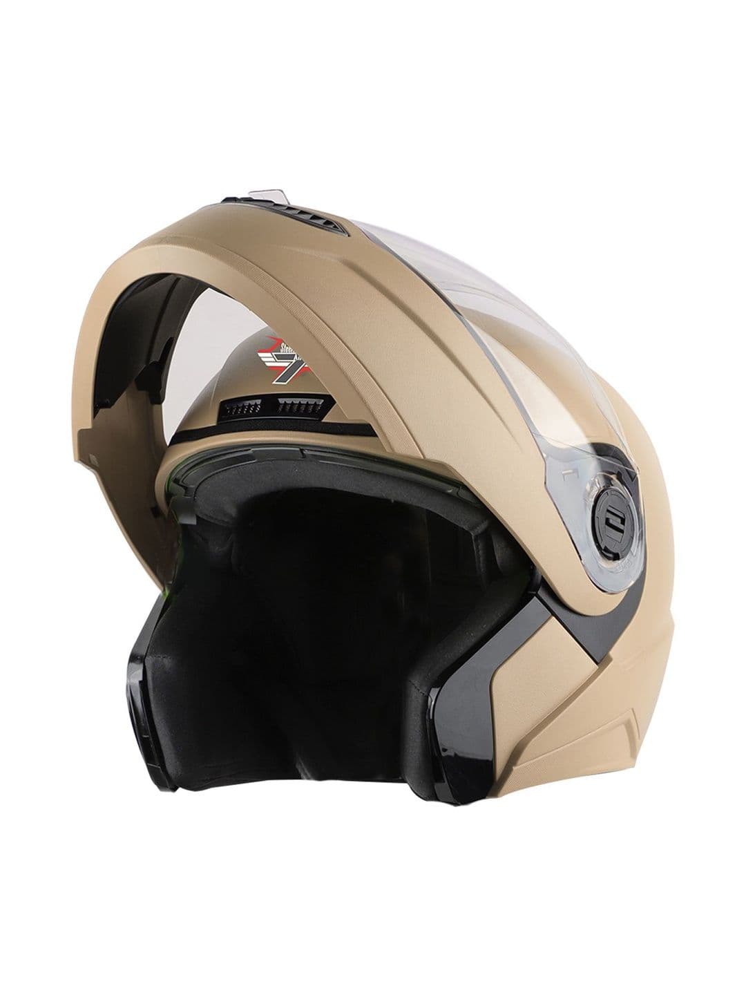 Steelbird Men SBA 7 Dashing Flip-Up ISI Certified Scratch-Resistant Motorbike Helmet - view 1