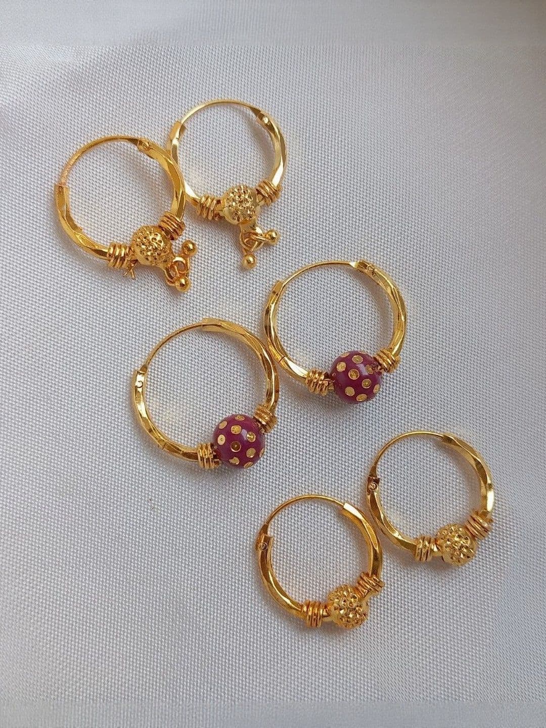 Drama queen fashion Circular Hoop Earrings - view 1
