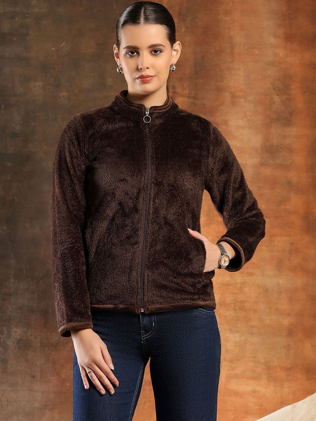 Nayam By Lakshita Women Woollen Lightweight Quilted Jacket - view 1