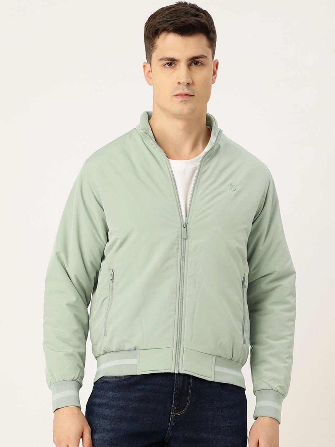 Monte Carlo Striped Detail Bomber Jacket - view 1