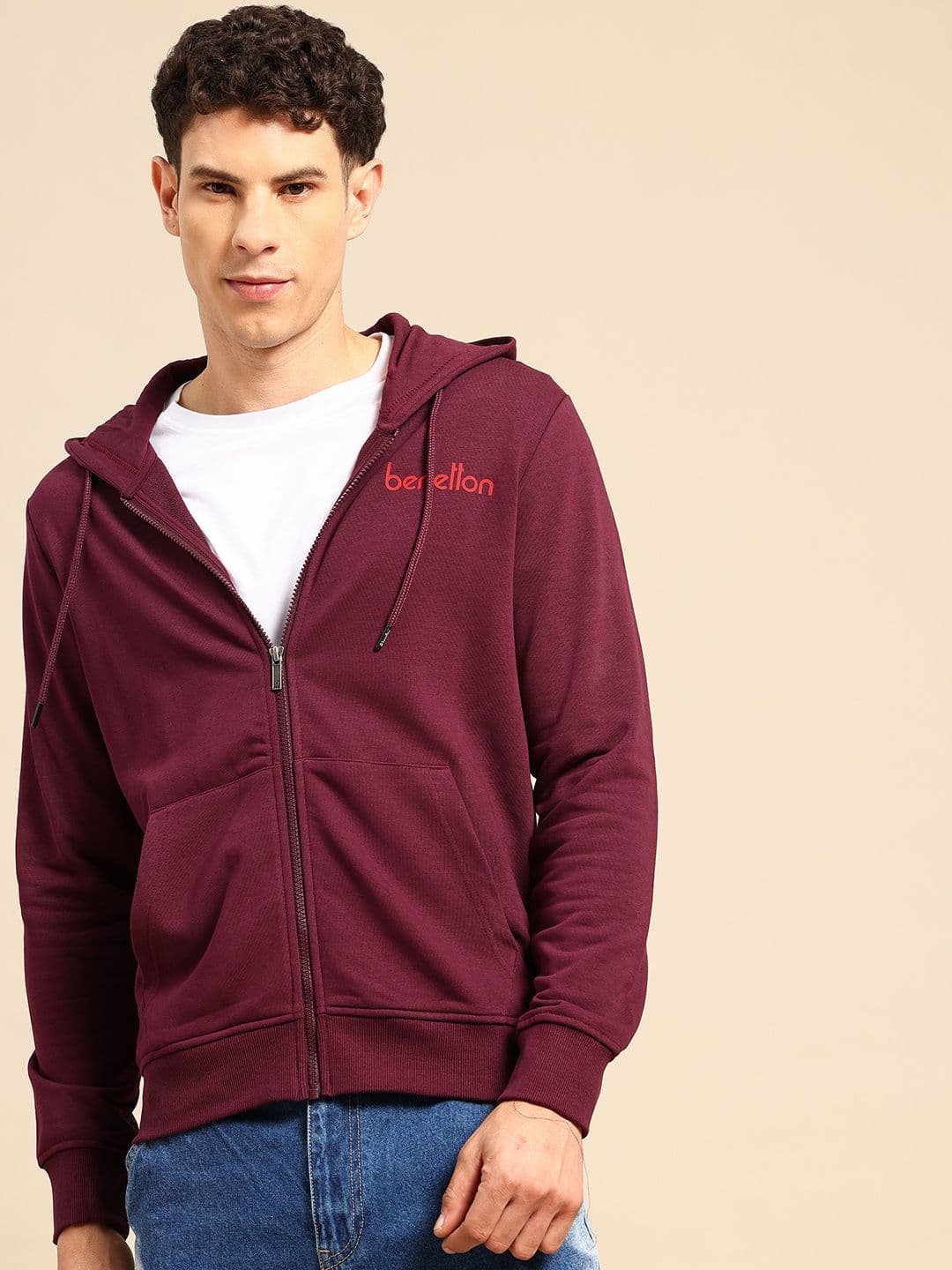 United Colors of Benetton Hooded Sweatshirt - view 1