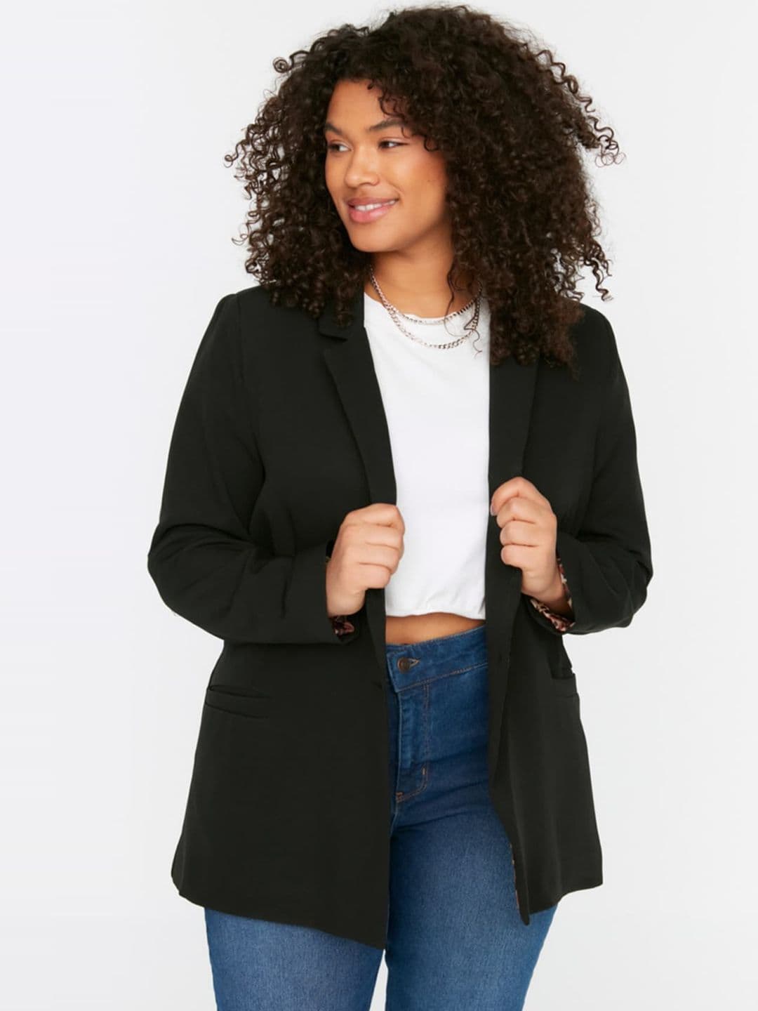 Trendyol Single-Breasted Blazer - view 1