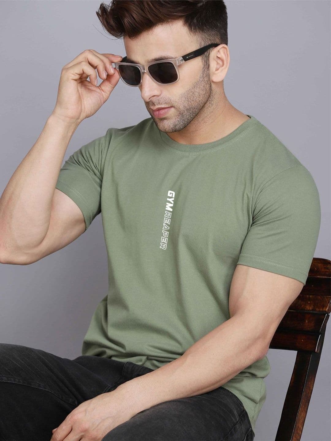 TEEFOX Graphic Printed Round Neck Short Sleeves Regular Fit T-shirt - view 1