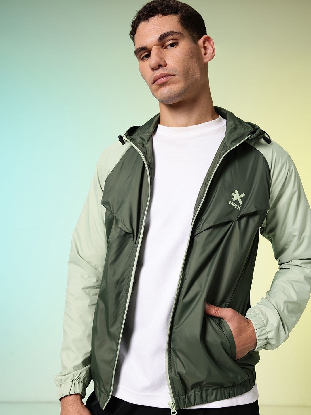HRX by Hrithik Roshan Colourblocked Outdoor Sporty Jacket - view 1