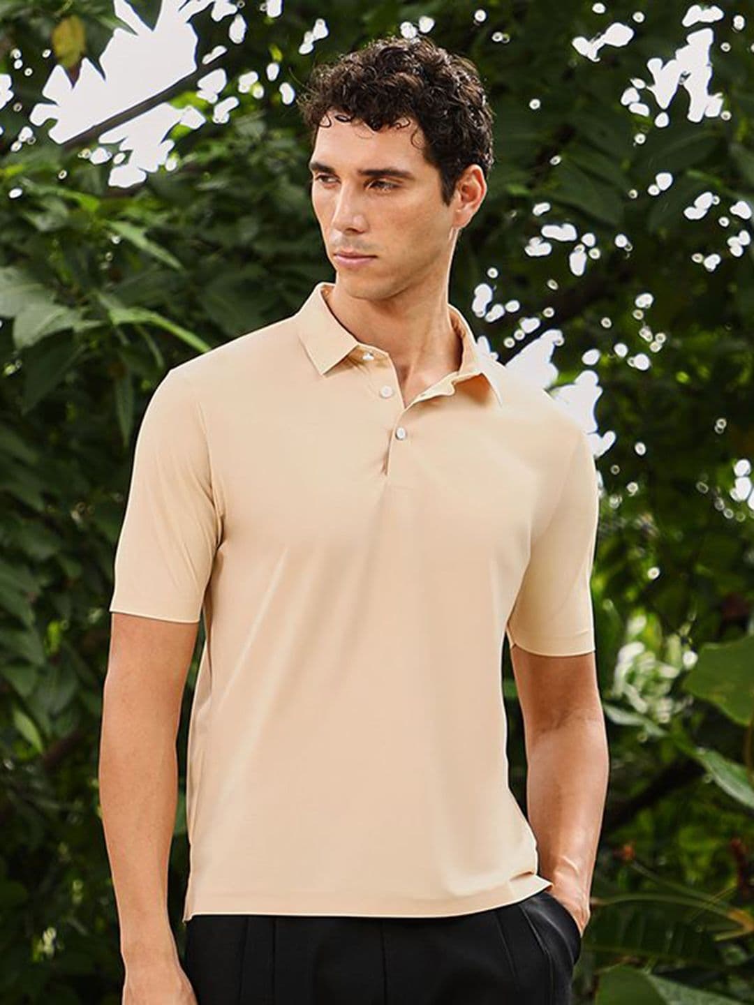 CAHOOT Polo Collar Regular Fit T-shirt - view 1
