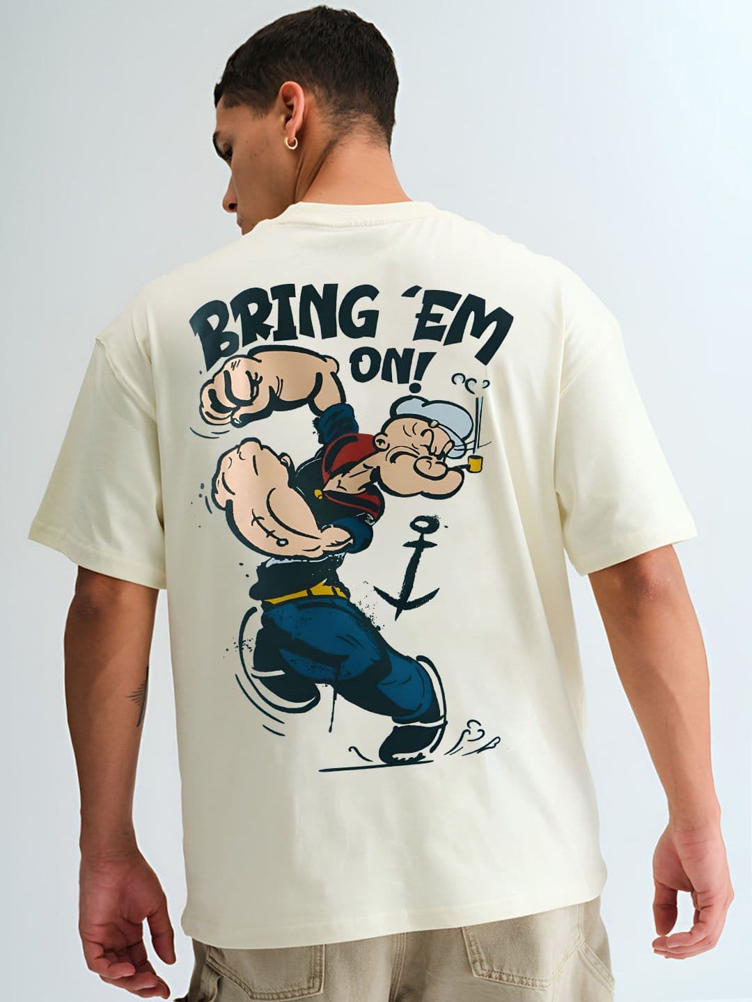 BDSQUARE Men Popeye Printed T-shirt - view 1