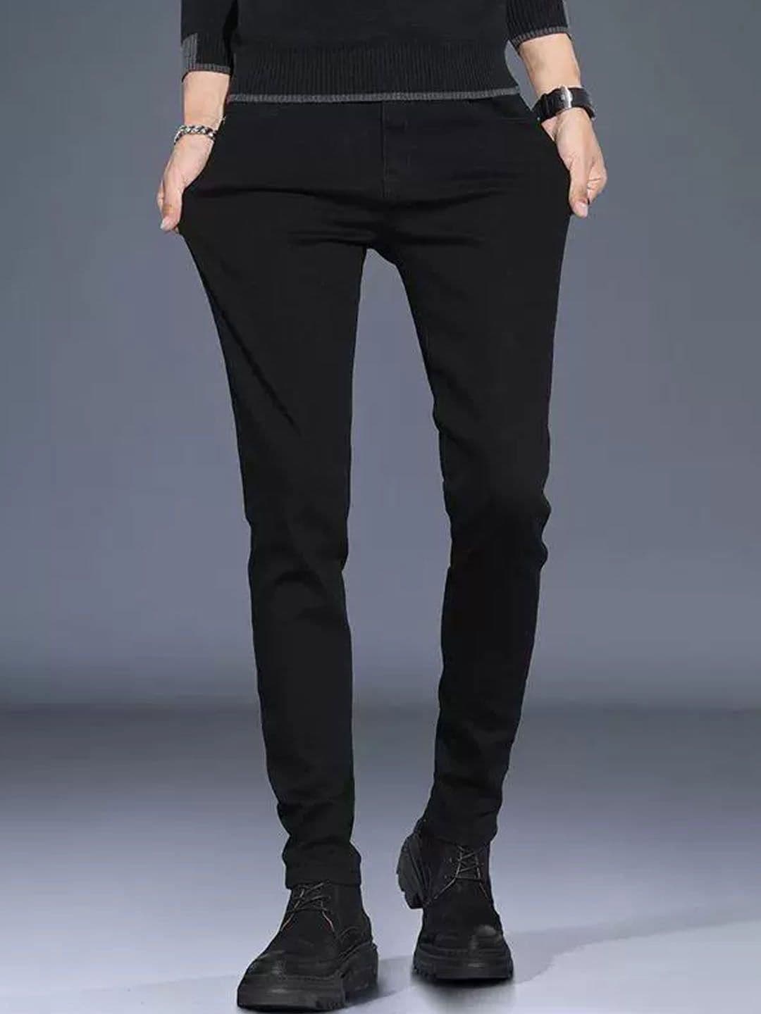 StyleCast Men Solid Slim Fit Mid-Rise Jeans - view 1
