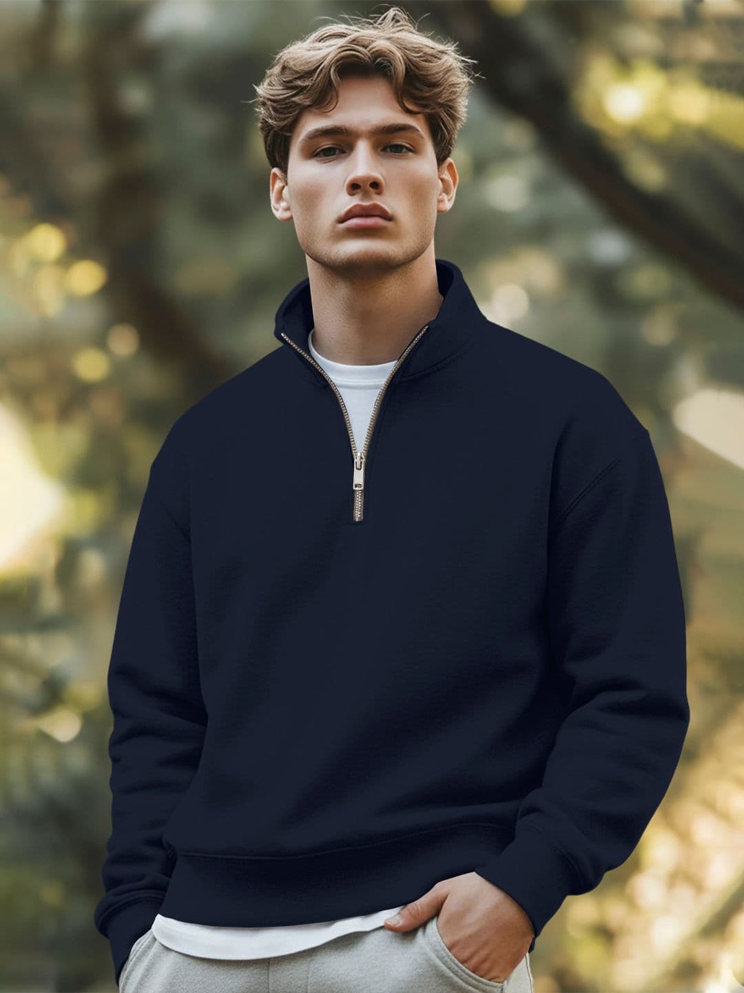 Fashion And Youth Men Sweatshirt - view 1