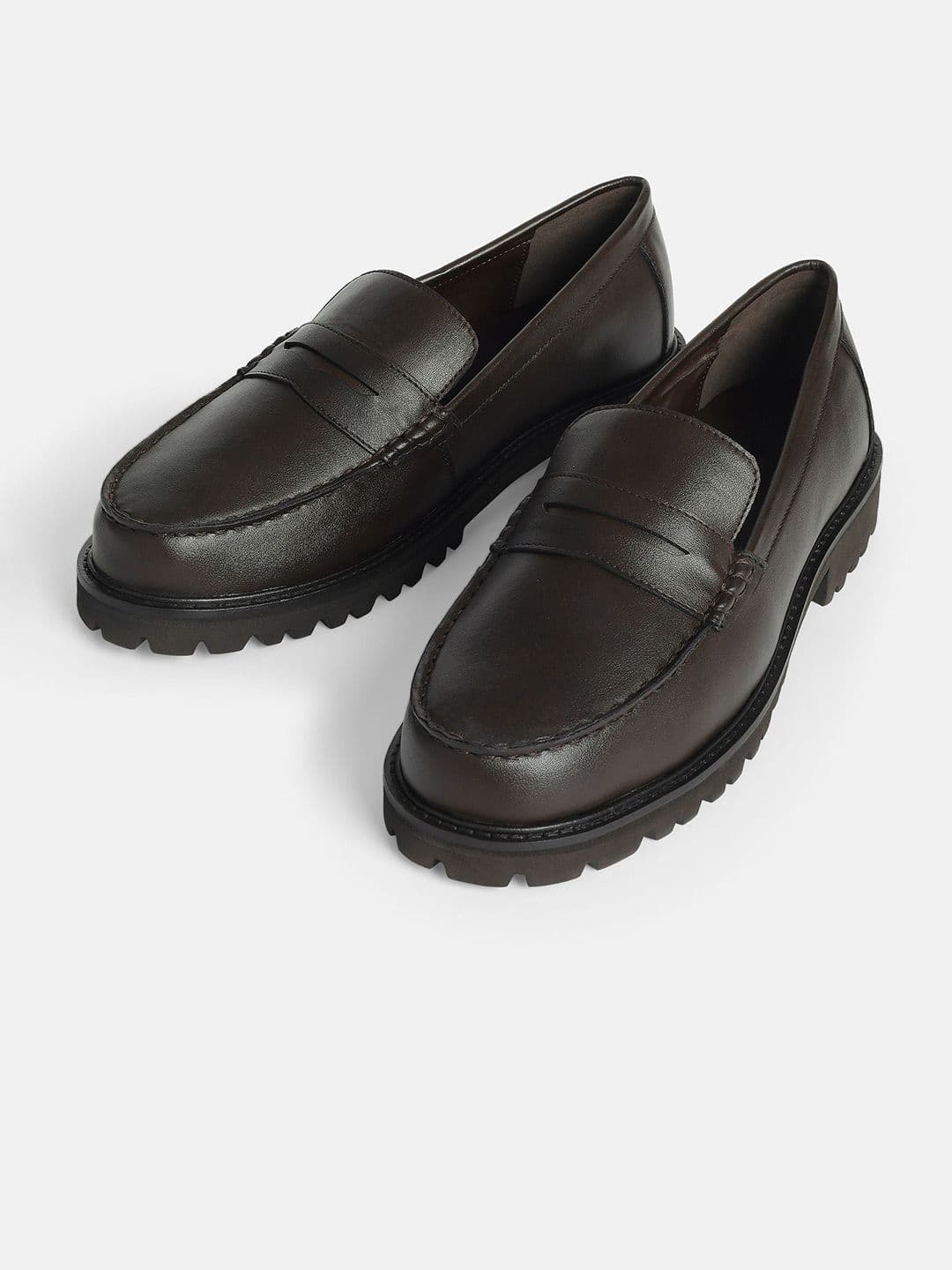 Snitch Men Chunky Formal Penny Loafers - view 1