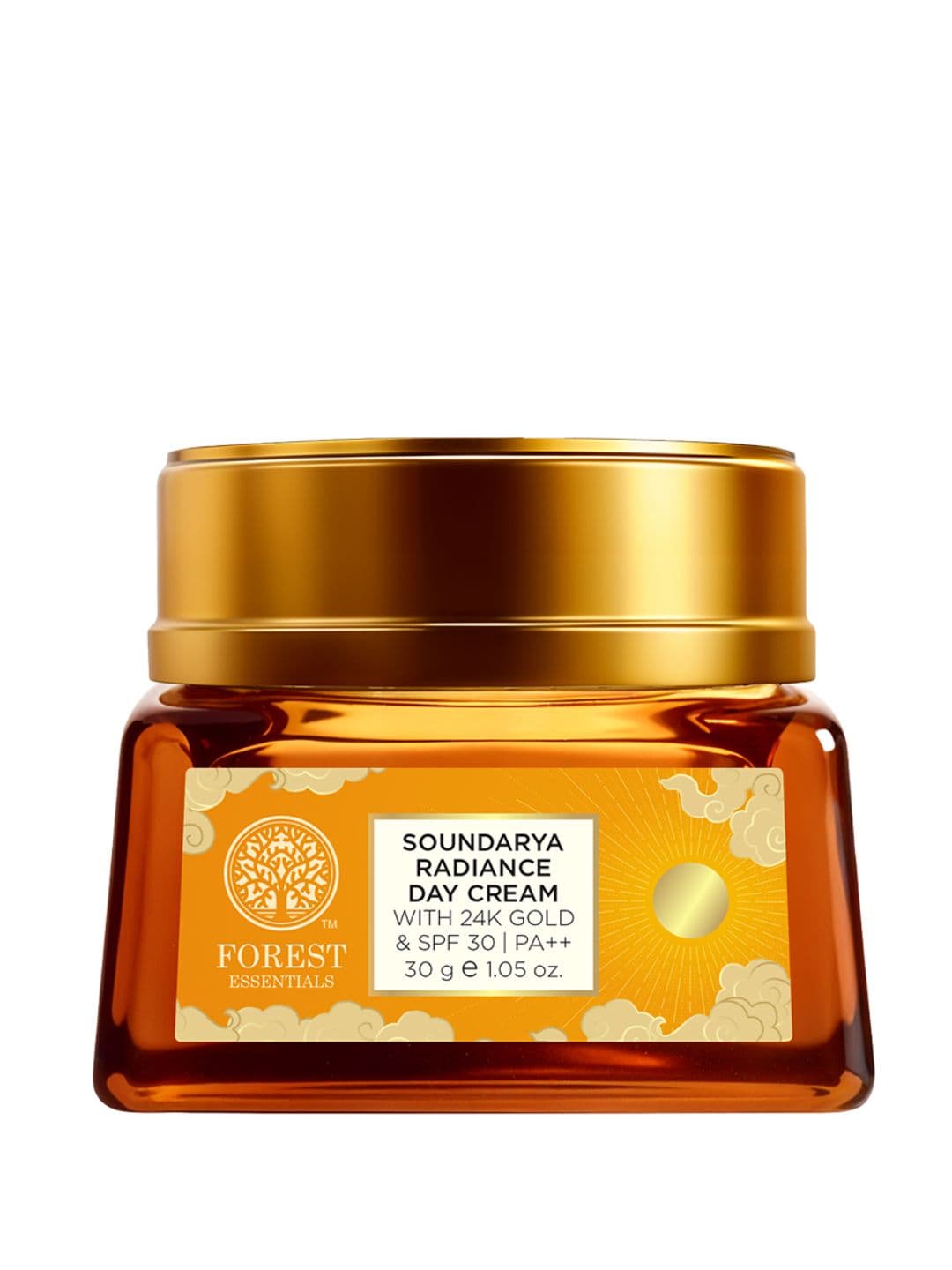 Forest Essentials Soundarya Anti Aging Radiance Cream With 24K Gold & SPF30 PA++ - 30g - view 1