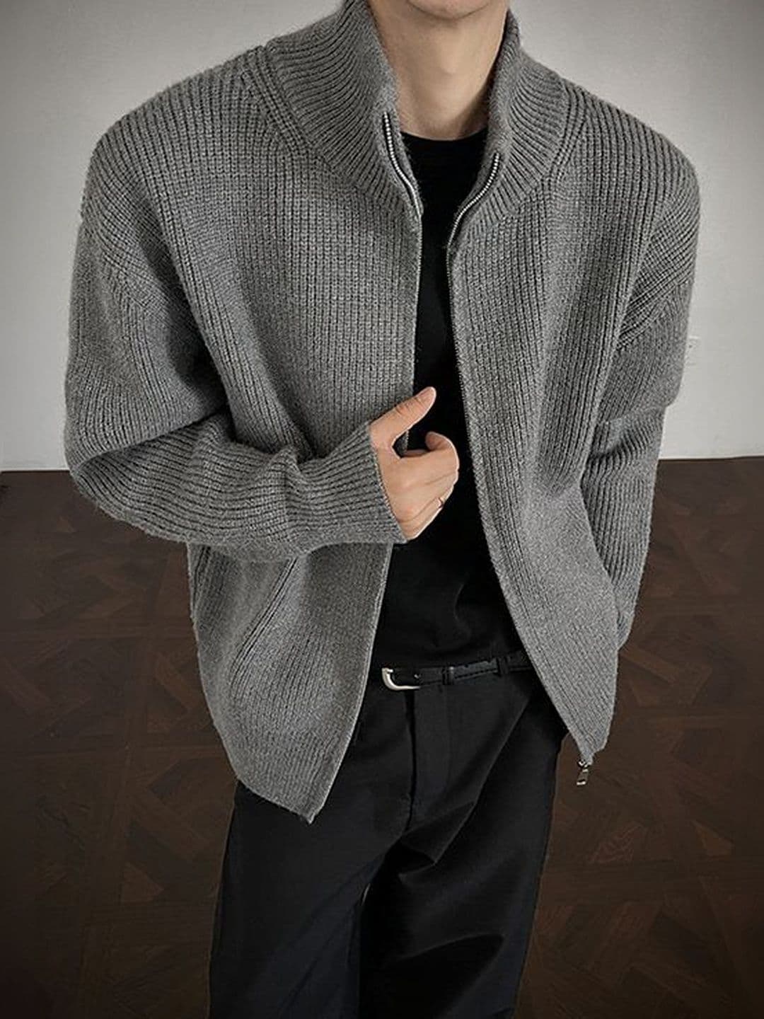 StyleCast x Revolte Stand Collar Tailored Jacket - view 1