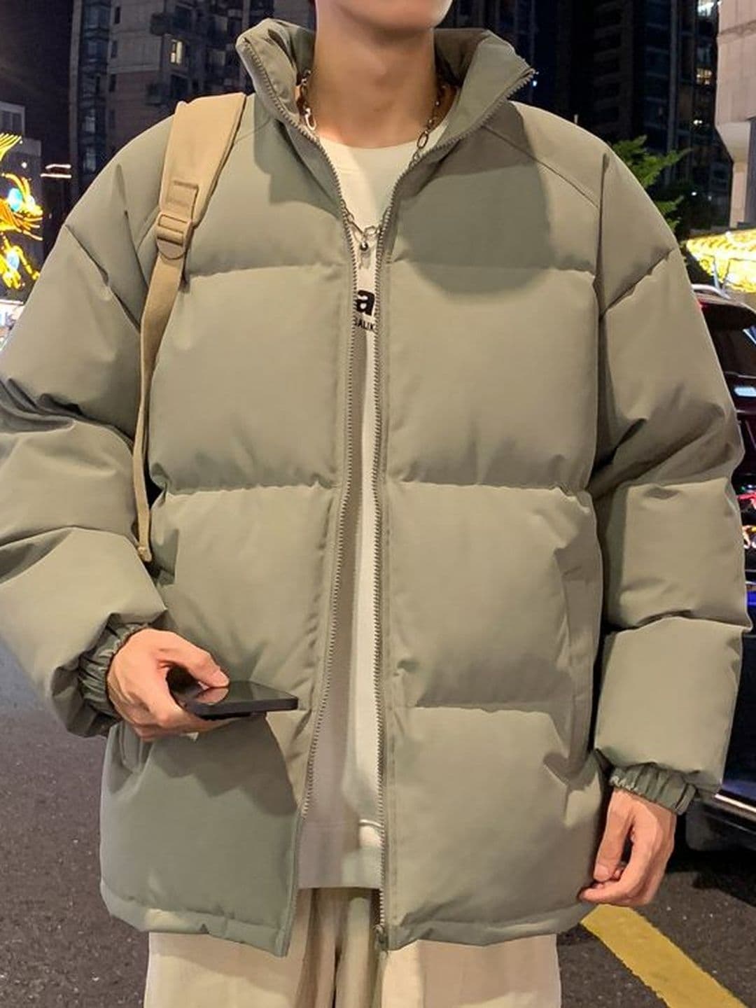 StyleCast x Revolte Stand Collar Padded Jacket - view 1
