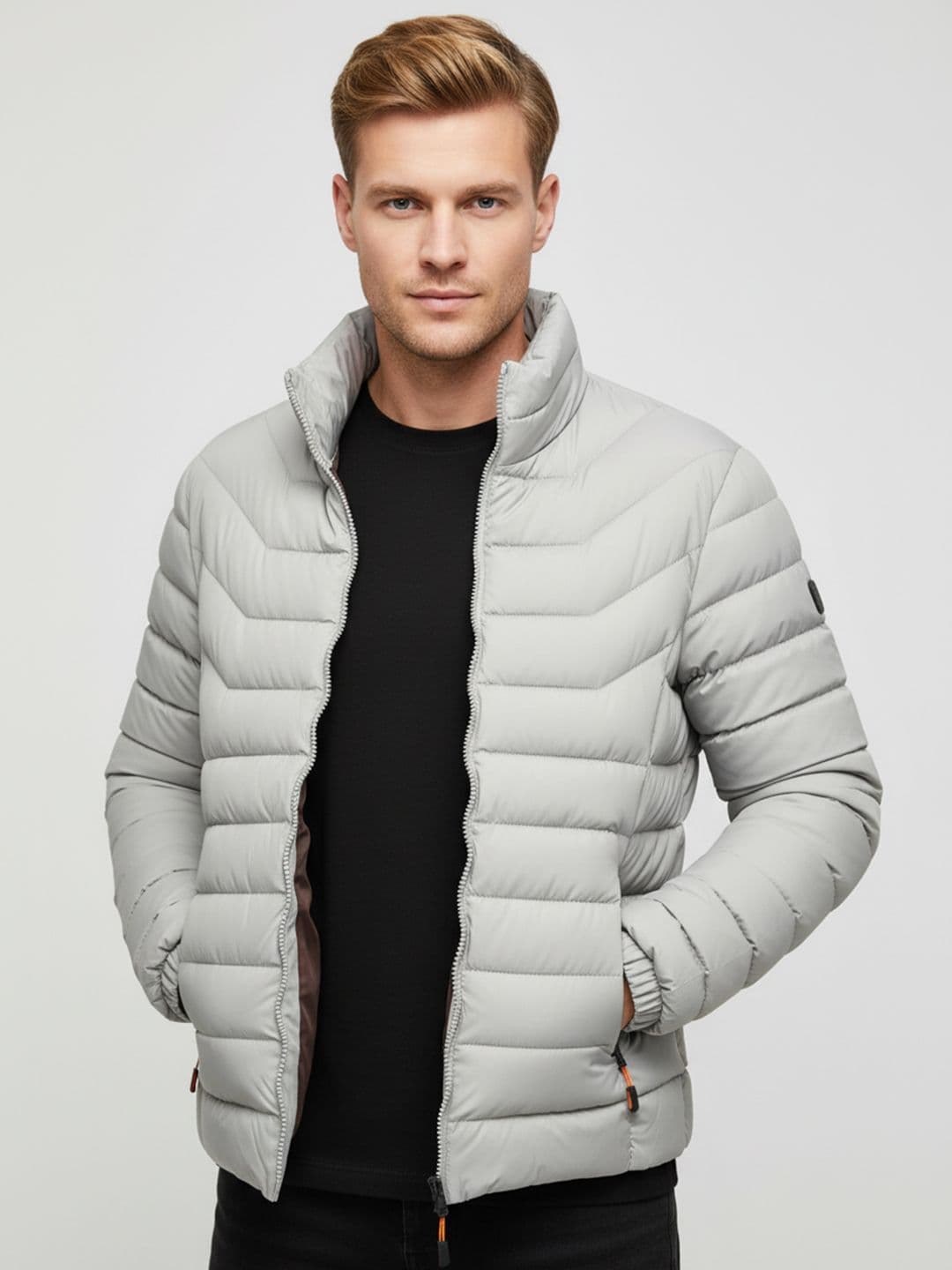 Mast & Harbour Men Hooded Long Sleeves Puffer Jacket - view 1