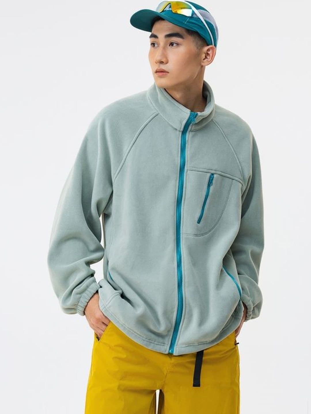 StyleCast x Revolte Stand Collar Tailored Jacket - view 1