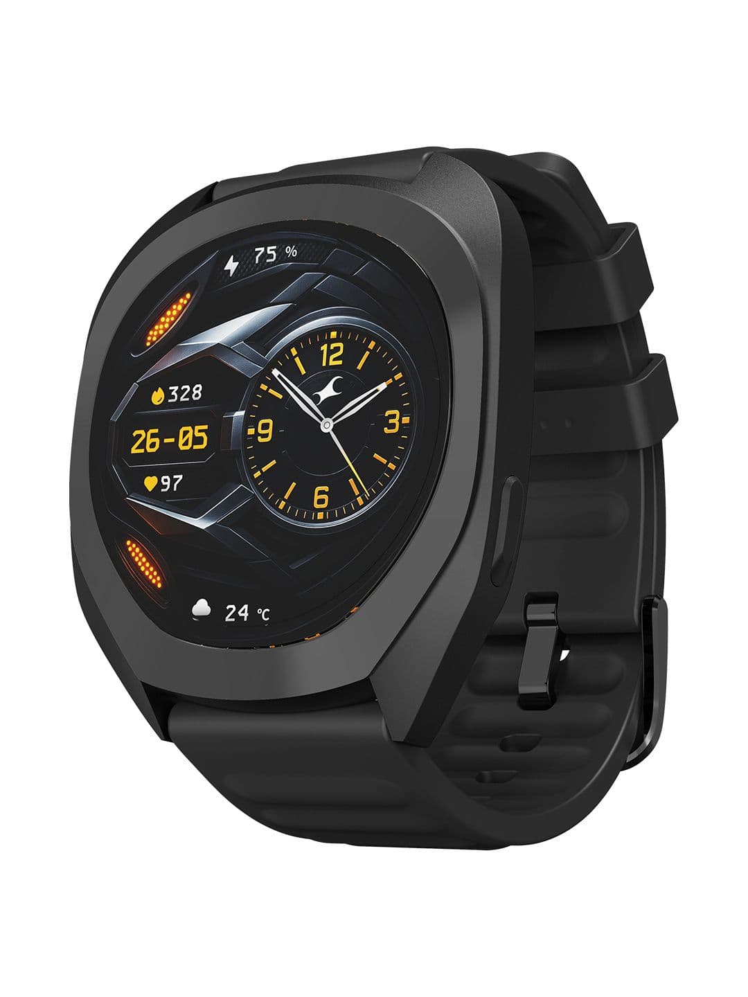 Fastrack Cosmix 1.32" AMOLED Display, AI Watchface & Chat, SpO2, IP68 Smart Watch - view 1