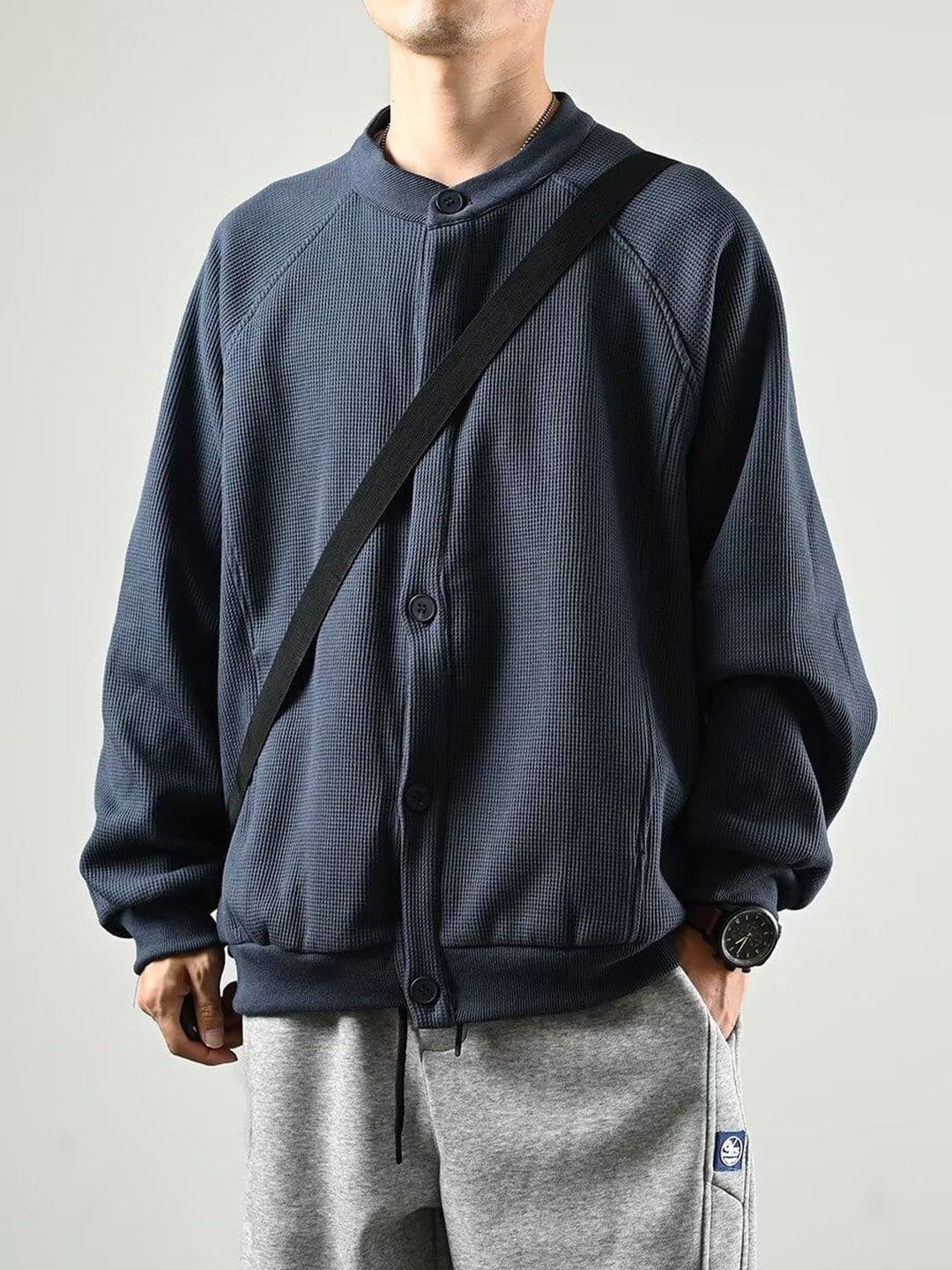 StyleCast x Revolte Stand Collar Tailored Jacket - view 1