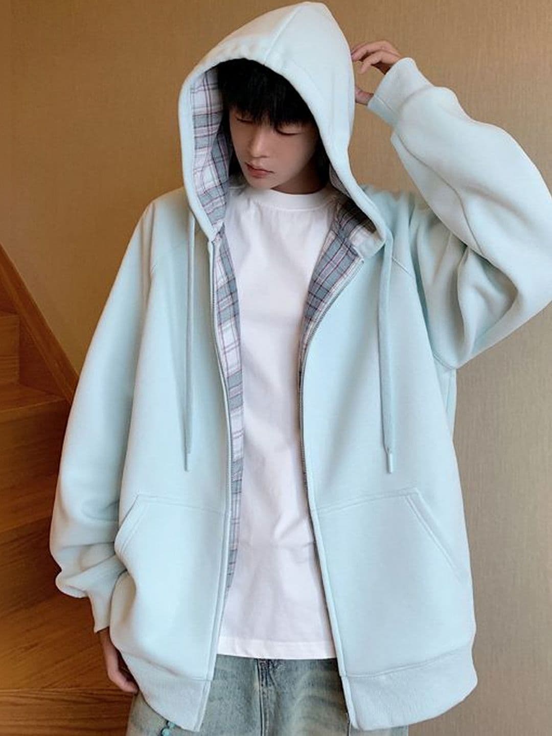 StyleCast x Revolte Hooded Tailored Jacket - view 1