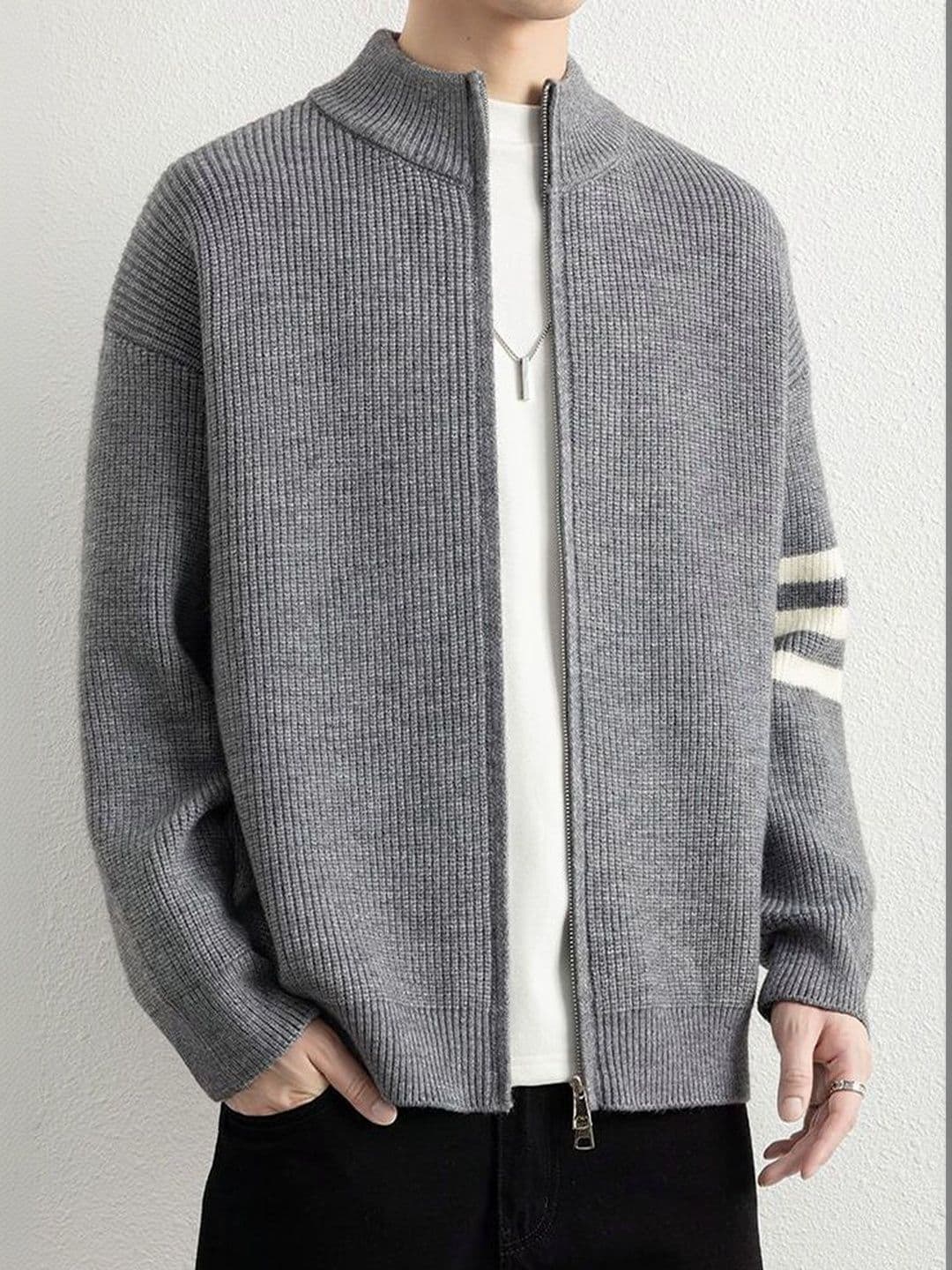 StyleCast x Revolte Stand Collar Tailored Jacket - view 1