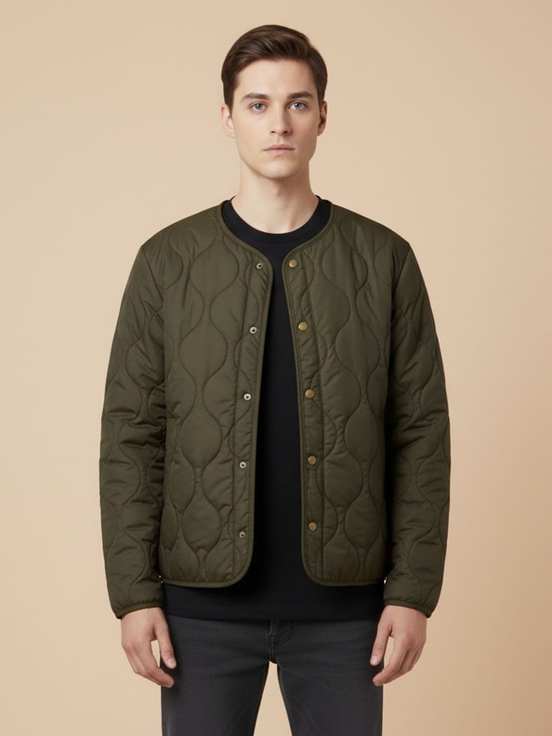 Mast & Harbour Men Quilted Jacket - view 1