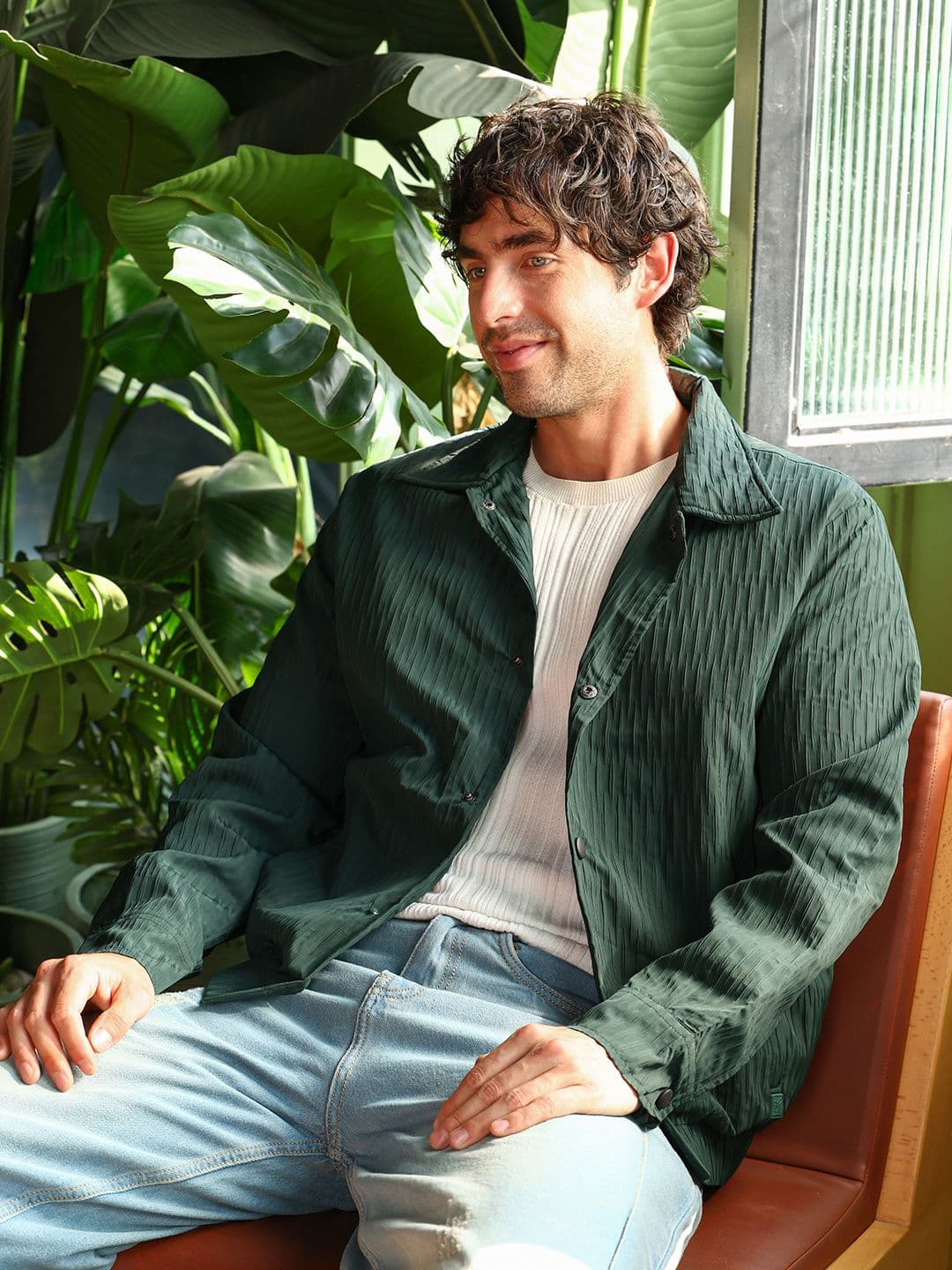 CAHOOT Spread Collar Lightweight Bomber Jacket - view 1