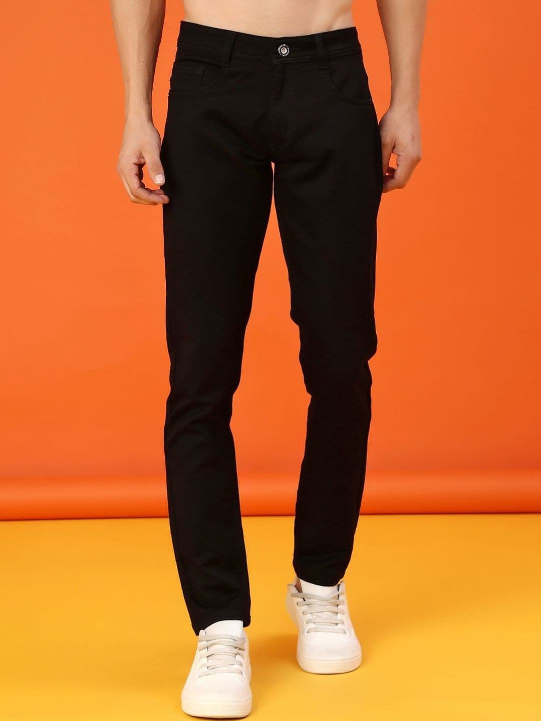 V-Mart Men Mid-Rise Cotton Regular Fit Stretchable Jeans - view 1