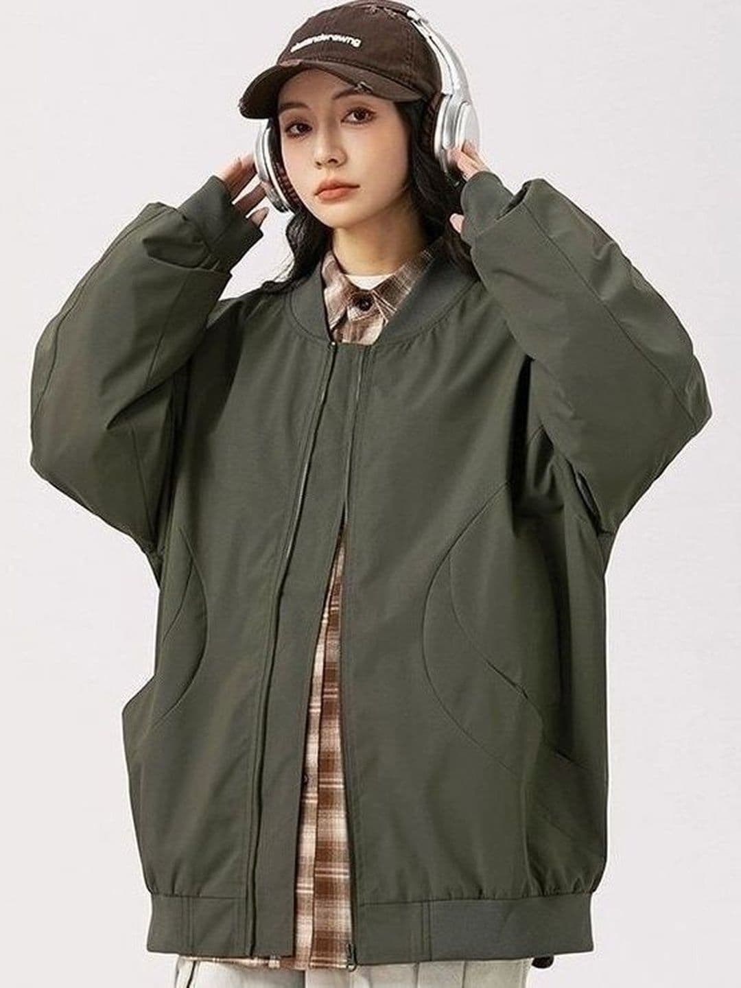 StyleCast x Revolte Collarless Leather Jacket - view 1
