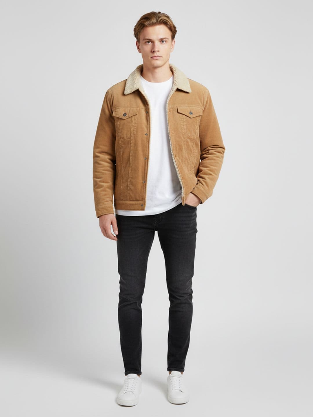 Mast & Harbour Men Open Front Jacket - view 1