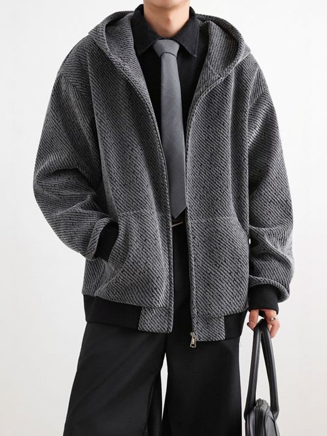 StyleCast x Revolte Hooded Tailored Jacket - view 1